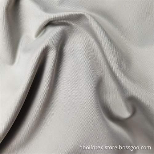 OBL211028 Stretch T400 Twill For Down Coat